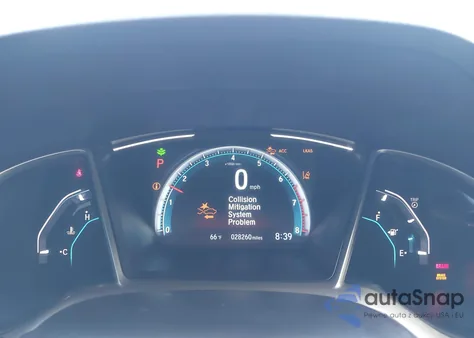 2021 Honda Civic Ex из США, поврежденный, VIN 19XFC1F39ME207685